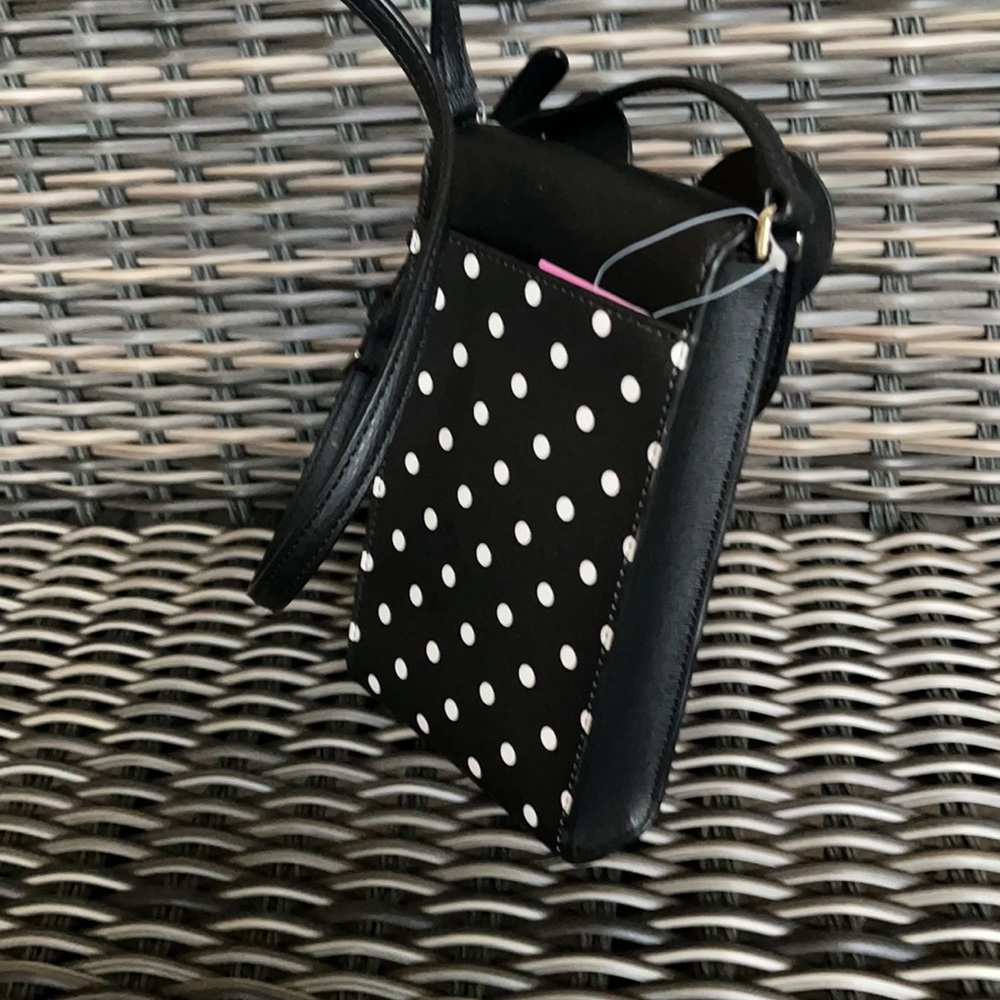 disney x kate spade new york minnie mouse north south flap phone crossbody - Picture 8 of 16
